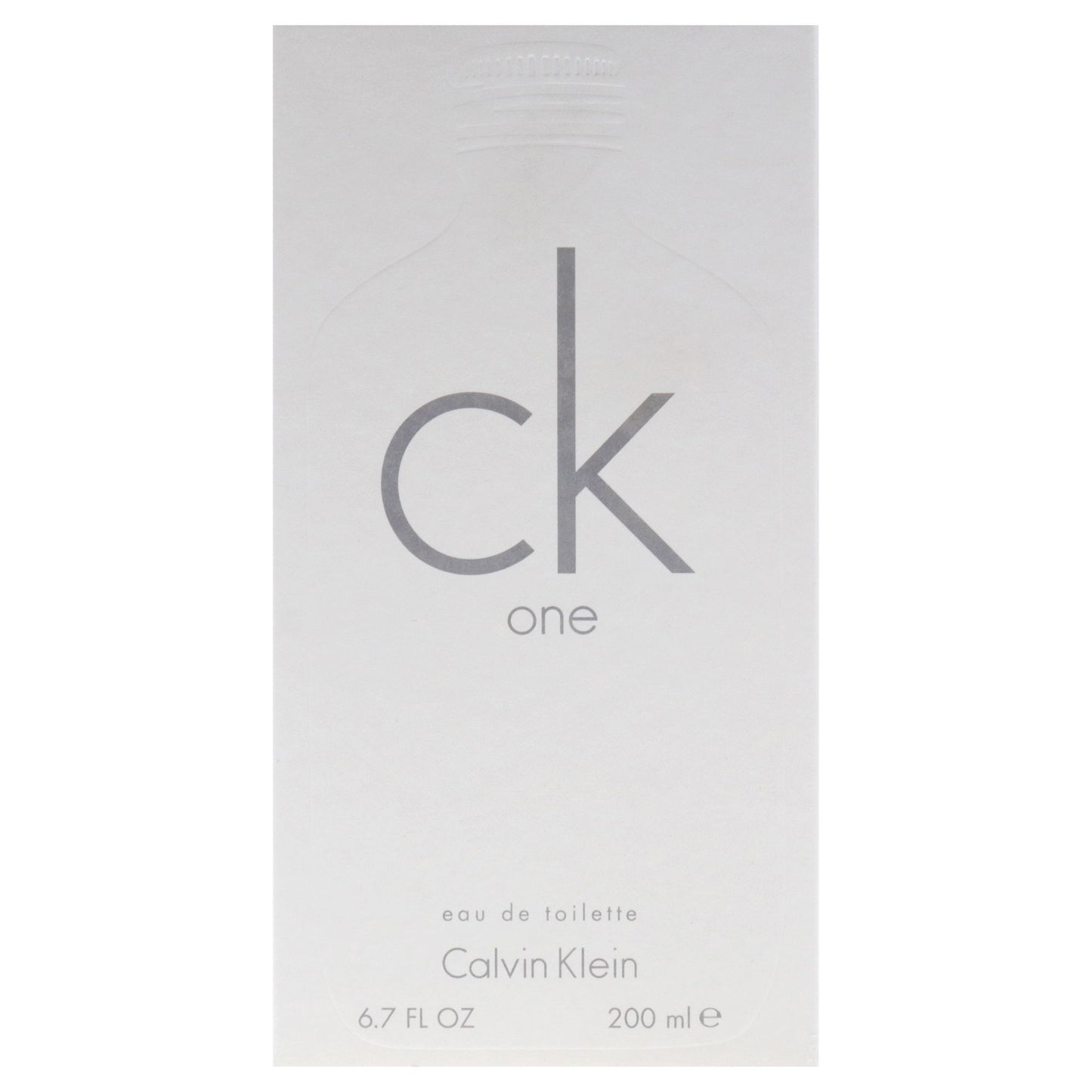 CK One by Calvin Klein for Unisex - 6.7 oz EDT Spray