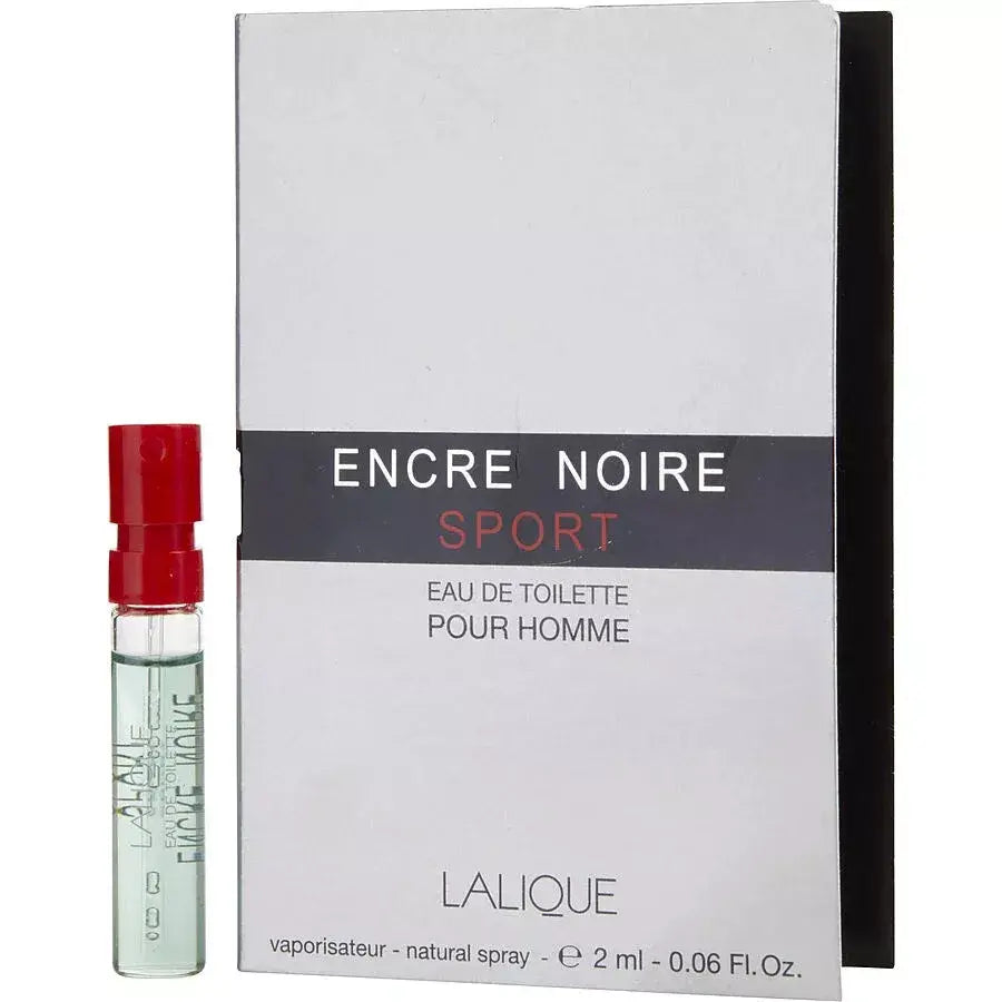 Lalique Encre Noire Sport Eau De Toilette Spray Vial SAMPLE