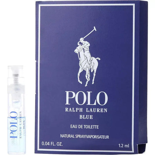 Ralph Lauren Polo Blue Cologne Eau De Toilette Spray Vial SAMPLE