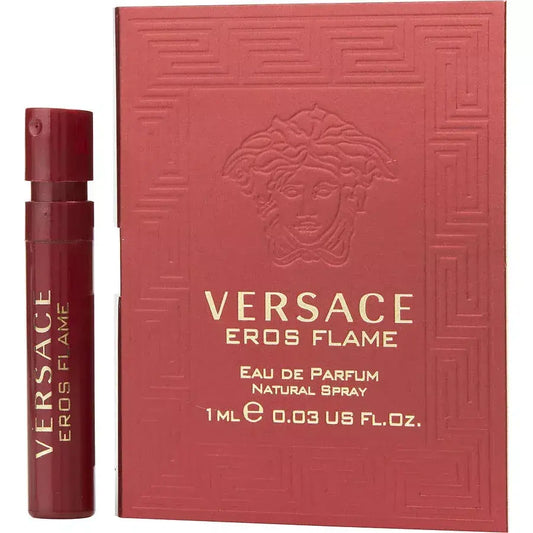 Versace Eros Flame Eau De Parfum Spray Vial SAMPLE