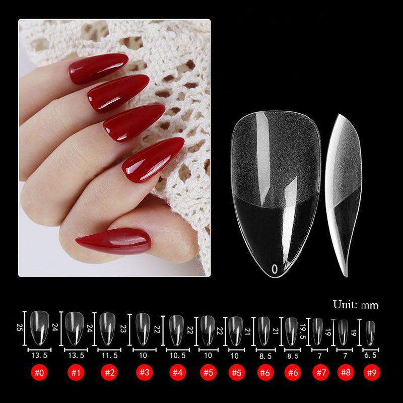 Hot Selling 120pcs Artificial Nails Acrylic Press on Nails Coffin False Nails Clear Fake Nail Tips for Extension Manicure Tool